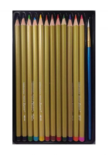 Superior MS302-12T  سيت اقلام تلوين خشبية مائية 12 قلم