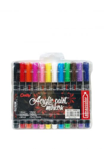 Acrylic Pens سيت اقلام اكريلك 12 قلم