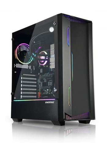 Enermax Libllusion Ll30 Addressable RGB ARGB Mid Tower Gaming Pc Case - Black كيس كومبيوتر