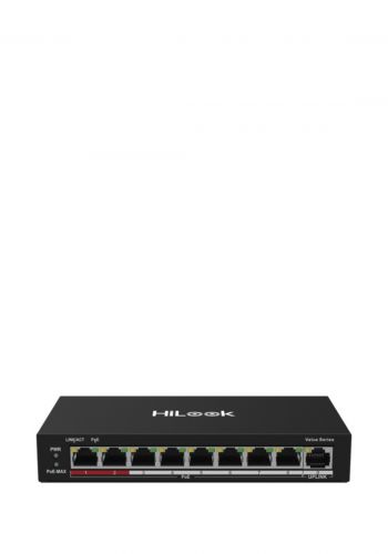 Hilook By Hikvision NS-0109P-60(B) 8 Port Fast Ethernet Unmanaged POE Switch  - Black