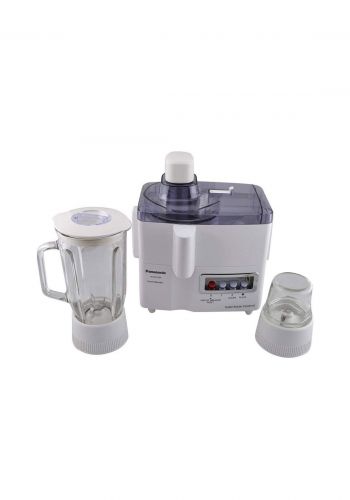 Panasonic MJ-M176PWTC 3-In-1 Juicer, Blender, Grinder  خلاط كهربائي