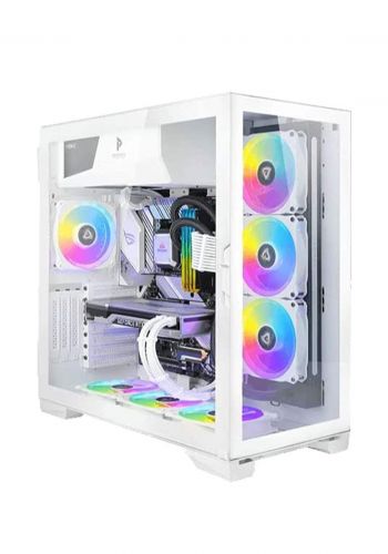  كيس حاسبة من انتيك Antec P120 Crystal  Mid Tower Gaming Computer Case - White
