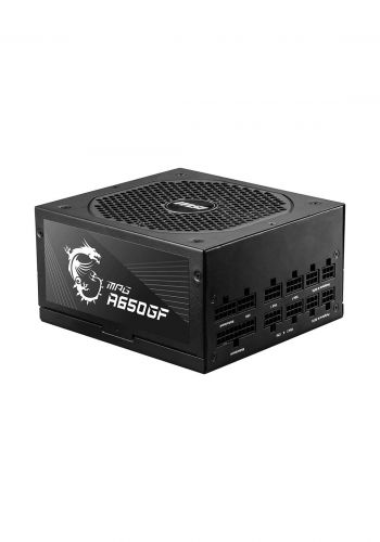 MSI MPG A650GF 80 Plus Gold Modular Power Supply - Black مزود طاقة