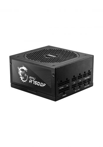 MSI MPG A750GF 80 Plus Gold Modular Power Supply - Black مزود طاقة