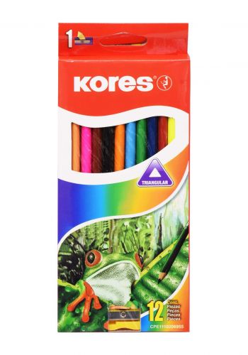 Kores Colour Pencils Set 12 Pcs اقلام تلوين 