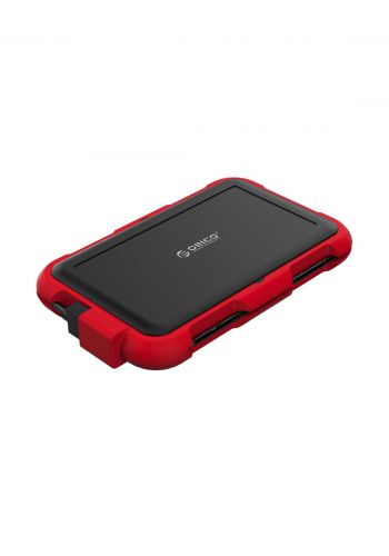 ORICO 2799U3 - 2.5 Inch  Rack Hard Drive Enclosure with Triple Protection - Red