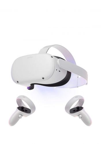 Oculus Quest 2 Advanced All-in-one VR Gaming Headset 256GB - White نظارات الواقع الافتراضي