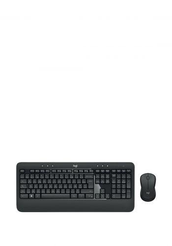 Logitech MK 540 Wireless Keyboard and Mouse Combo - Black سيت كيبورد وماوس لا سلكيمن لوجيتك