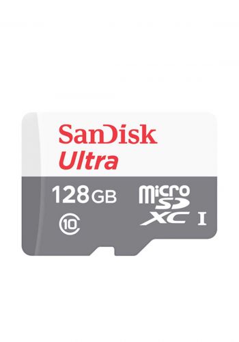 Sandisk Ultra MicroSDXC UHS-I Card 128 GB with Adapter - بطاقة ذاكرة