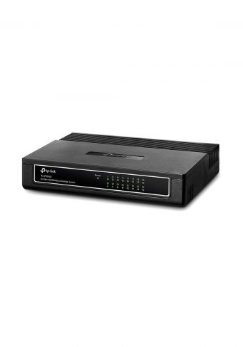 TP-Link TL-SF1016D 16-Port 10/100Mbps Desktop Switch - Black