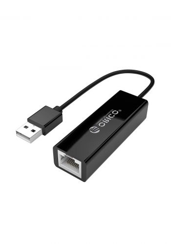 Orico UTJ-U2 USB 2.0 Fast Ethernet Network Adapter- Black