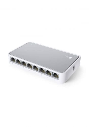 TP-Link TL-SF1008D 8-Port 10/100Mbps Desktop Switch - White