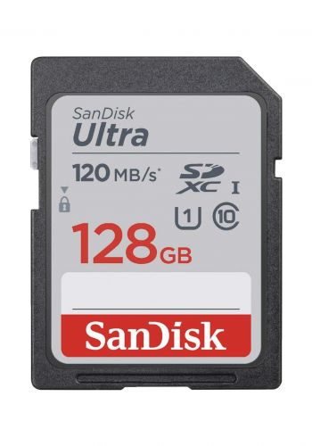 SanDisk Ultra Memory Card - 128GB بطاقة ذاكرة