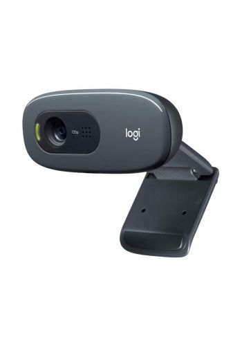 Logitech C270 Desktop or Laptop HD 720p Widescreen Webcam - Black  كاميرا