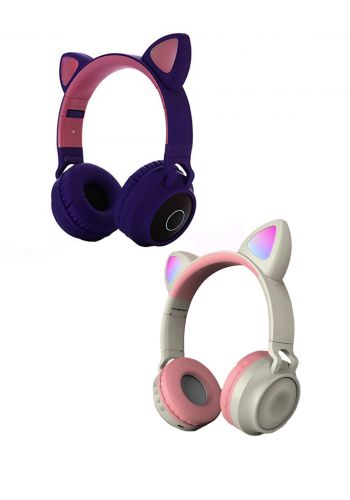 C28 Bluetooth Headset Cat Ear  سماعة لاسلكية