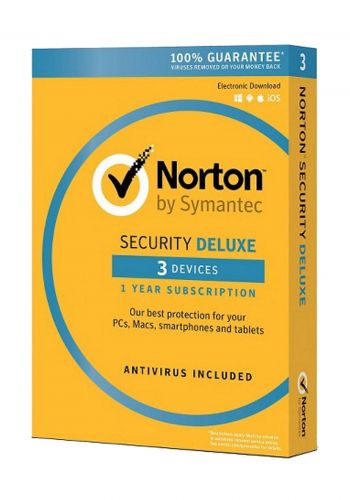Norton Security 3 User - 3 Devices  برنامج مضاد الفيروسات