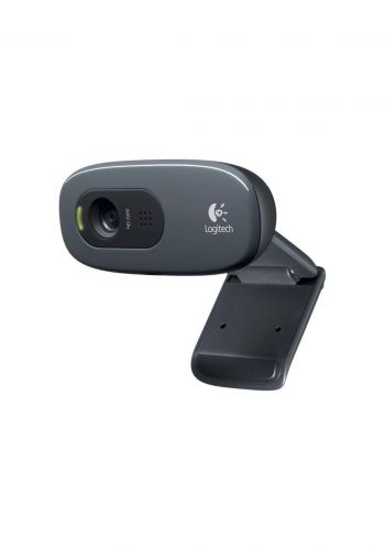 Logitech C270 HD Webcam - Gray كاميرا ويب
