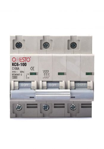Raja Circuit Breaker 100 A قاطع تيار الكهرباء (جوزة)