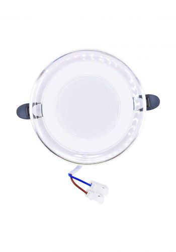 Raja LED SMD Downlight Slim Three Color Change 5 W ضوء ليد دائري زجاجي