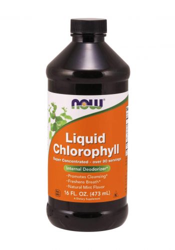 Now Liquid Chlorophyll 473ml سائل الكلوروفيل بنكهة النعناع