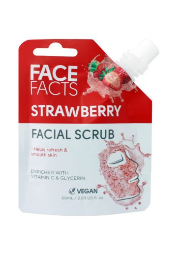 مقشر وجه بالفراولة 60 مل من فيس فاكتس Face Facts Strawberry Facial Scrub (22813-150)