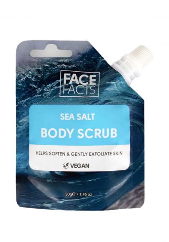 مقشر جسم بملح البحر 50 غرام من فيس فاكتس Face Facts Sea Salt Body Scrub (22370-180) 