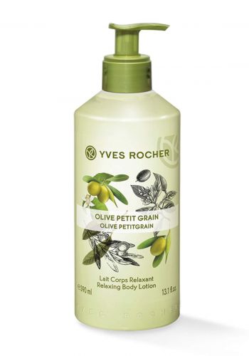 Yves Rocher 28384 Olive Lemongrass Nature Relaxing Body Lotion 390ml لوشن للجسم