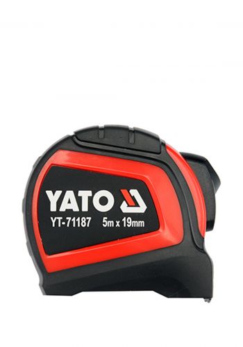 شريط قياس (فيتة)  5 متر من الفولاذ من ياتو Yato YT-71187 Tape measure  