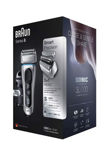 Braun  8390CC Series 8 Close & Gentle Shave  ماكنة حلاقة رجالية