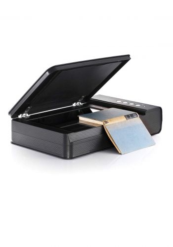 Plustek OpticBook 4800 Book Scanner - Black طابعة