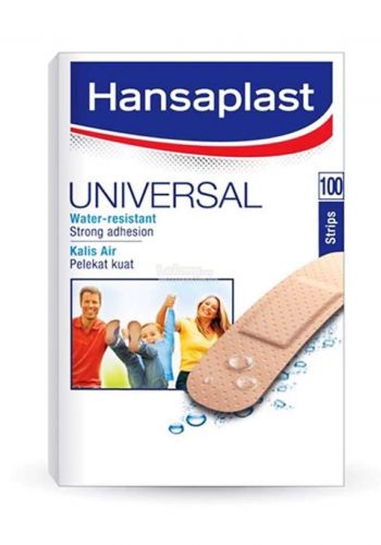 Hansaplast Universal Water Resistant 100pcs لصقات جروح