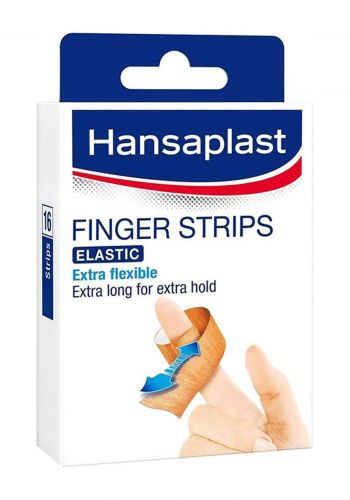 Hansaplast Elastic Finger Strips 16pcs لصقات جروح للاصابع