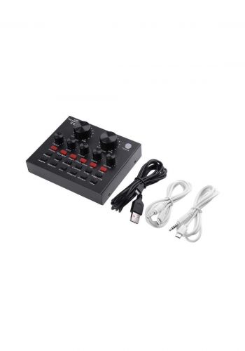 Sound Card Bluetooth and Mic with Stand - Black