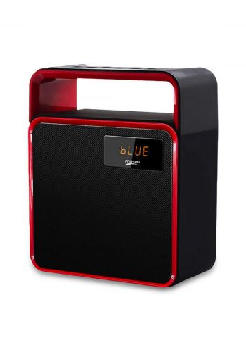 Musky DY31K Bluetooth Speaker Clock Portable Wireless Player With LED Light - Black   مكبر صوت