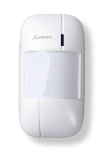 Aswar AS-HSS2-PIR Motion Detector Sensor - White  مستشعر كاشف الحركة