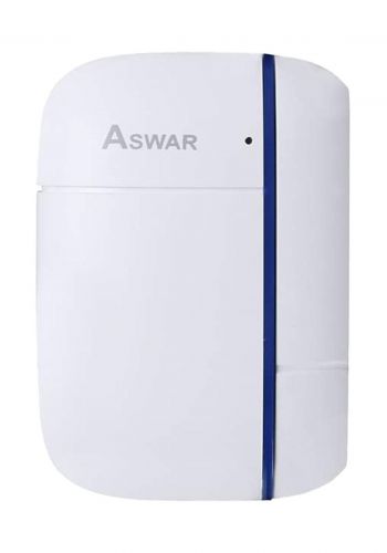 Aswar AS-HSS2-DS Door and Window Magnetic Sensor - White مستشعر مغناطيسي للابواب والنوافذ