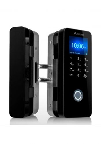 Aswar AS-AXE-GL308 Smart Lock Device - Black جهاز قفل
