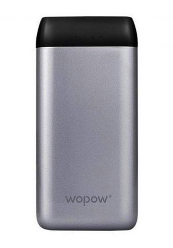Wopow X15 Portable Power Bank - Gray شاحن محمول