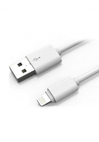 LDNIO SY-03 USB to Lightning Charging and Data Cable - White كابل