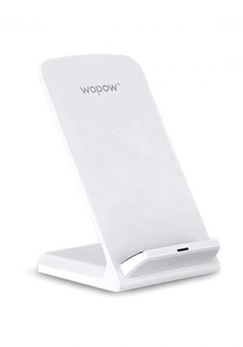 Wopow HW01 Wireless Charger Stand - White شاحن لا سلكي 