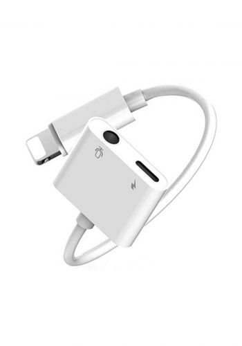 Lightning to 3.5mm Audio and Call Adapter (GL043) - White 