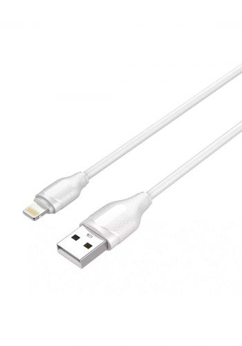 LDNIO LS371 USB to Lightning Data Cable 1m - White كابل