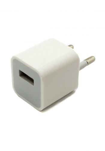 Charger For iphone Mobile EU Plug - White شاحن