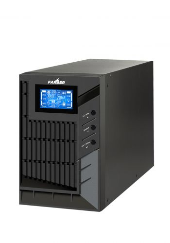Farber FA-UPSE-12V-1KVA-1PH UPS  - Black مجهز طاقة من فاربر