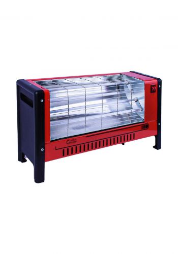 احمر اللون  General Group G-Q1241 مدفئة كهربائية من 