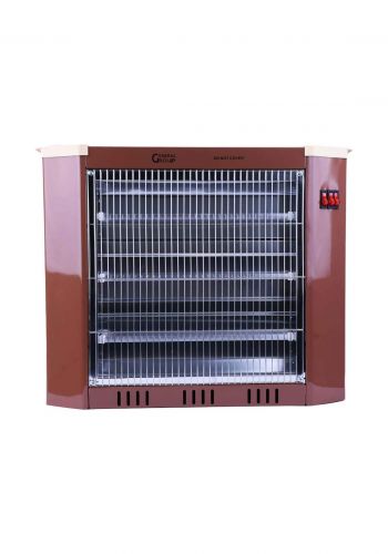 بني اللون General Group G-Q1207 مدفئة كهربائية من