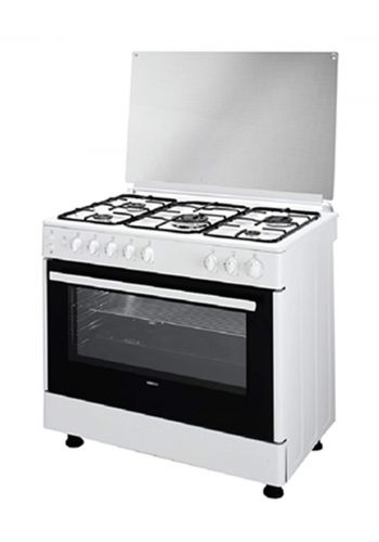 BEKO ( GG 15113GW) 5 Burner Gas Cooker - White طباخ