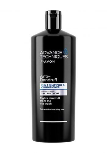 شامبو و بلسم للشعر ضد القشرة 700 مل من افون Avon  139075900 Advance 2in1 Anti Dandruff shampoo