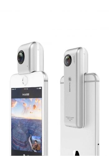 Insta360 Nano Panoramic Video Camera - White  عدسة كاميرا للهاتف