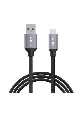  Aukey CB-CD3 USB-C to USB 3.0 Quick Charge 3.0 Performance Nylon Braided 2m  Cable (2741) كابل 